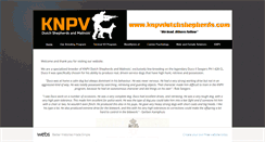 Desktop Screenshot of knpvdutchshepherds.com